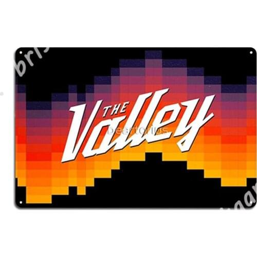 Phoenix Suns: The Valley City Jersey Metal Signs Plaques Mural Customize Cinema Garage Tin sign Posters