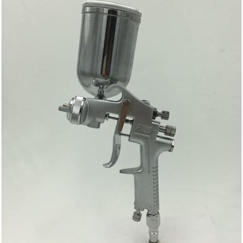 High Pressure Spray Gun F-100G Nozzle 1.5mm Pneumatic Airbrush Paint Tools