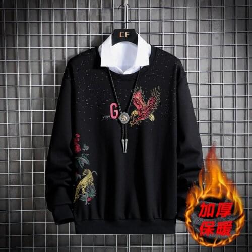 Plus Size 9xl 8xl 7xl Mens Winter Sportwear Warm 2pcs Suits Male Hooded Jacket Sweatpants Sets Orversized Fleece Men Tracksuit