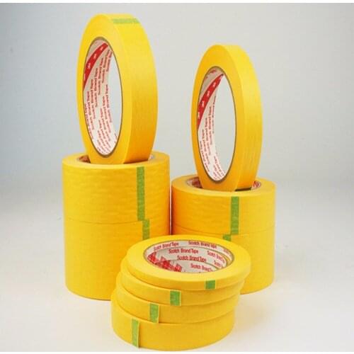 8mmx164ft 3M244 High Temperature Resistant Adhesive Masking Tape 3M244 for Hold Bundle Seal, Car Paint masking