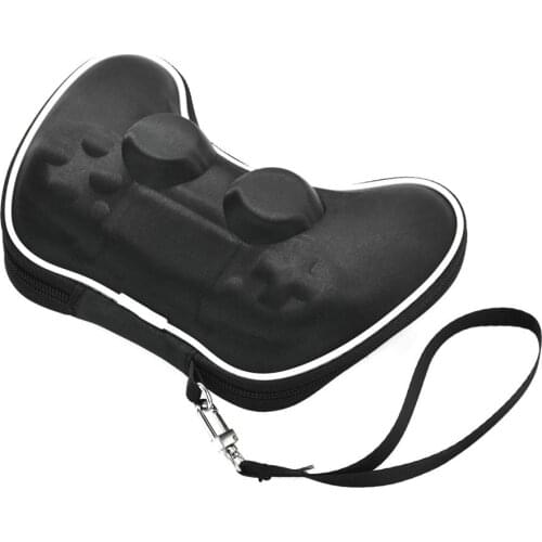 Shockproof Travel Bag Portable Storage Case For Playstation 4 PS4 Controller Gamepad Black Carrying Game Case Accessories