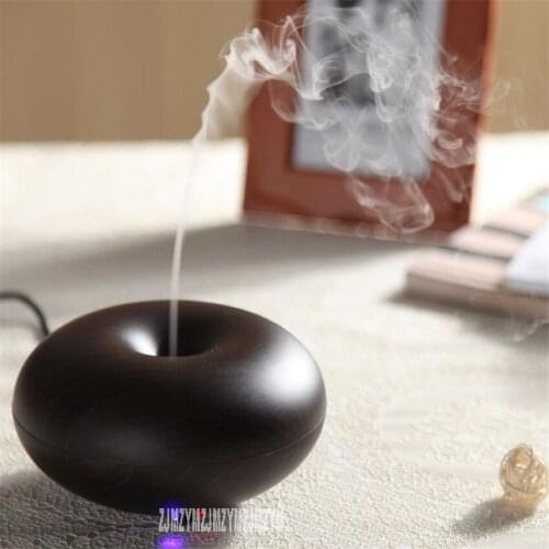 BM-03K 100-240V Home Ultrasonic Essential Oil Aroma Wood Diffuser Aromatherapy Water Humidifier Mist Maker Fogger Office 160ml
