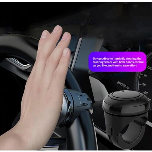 Turning Steering Wheel Booster Spinner Knob 360 Degree Rotation Metal Bearing Power Handle Ball Shaped