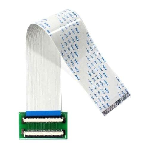 Yqwsyxl New 60Pin To 60Pin ZIF 0.5mm Connector Adapter + Extension Flat Cable FFC Extend