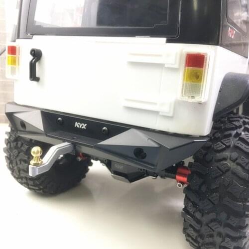 Alloy rear bumper for 1/10 RC Crawler Wrangler