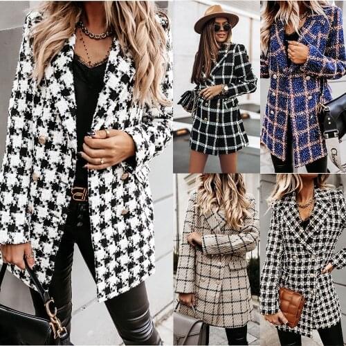Women vintage plaid long shirts 2021 spring ladies streetwear loose shirt elegant female outfits girls