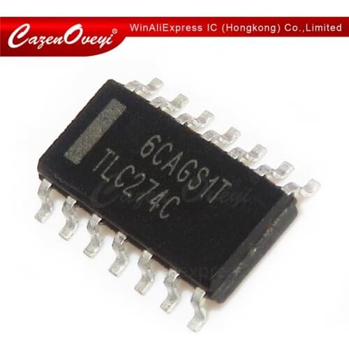 1pcs/lot TLC274CDR TLC274C TLC274 SOP-14 In Stock