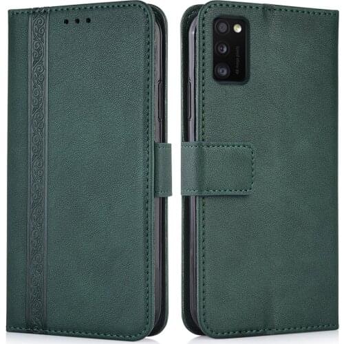 Wallet Leather Case for Samsung Galaxy A41 SM-A415F 6.1'' Back Cover Phone Flip Case for Samsung A41 a 41 Case