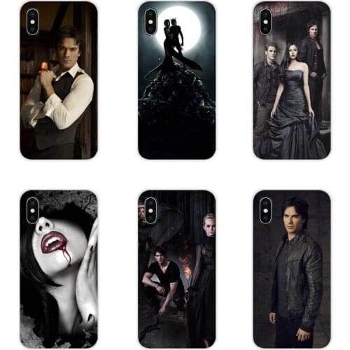 For Samsung Galaxy J1 J2 J3 J4 J5 J6 J7 J8 Plus 2018 Prime 2015 2016 2017 The Vampire Diaries Accessories Mobile Phone Skin Case