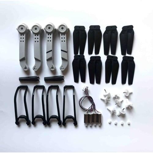 E88 pro E88 teng1 Rc Drone Replacement Accessories Arm Engines Gears Propeller Blades Motor Landing gear Spare Parts