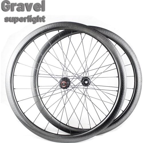 Carbon Wheelset Gravel Dimple 40mm*30mm 700C Golf Surface High-end DT350 /DT240 Hub Tubeless Gravel Bicyle Cycling Aerodynamic