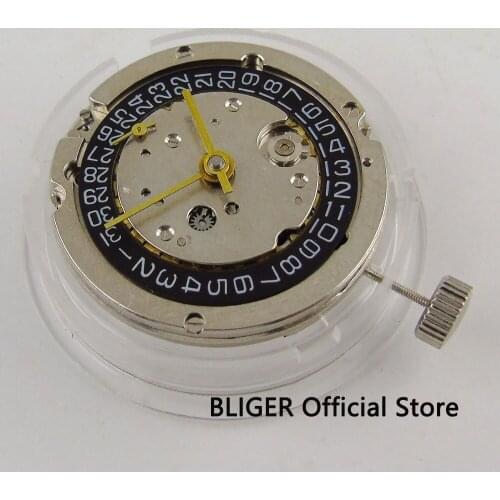Mechanical ST2557 GMT Function Automatic Self-Wind Movement Date Display Small Second Hand Watch Movement BM8