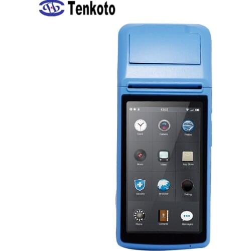 Mobile Android POS With Charge Base Option RFID NFC Smart Android 6.0 Scan POS Terminal With SDK