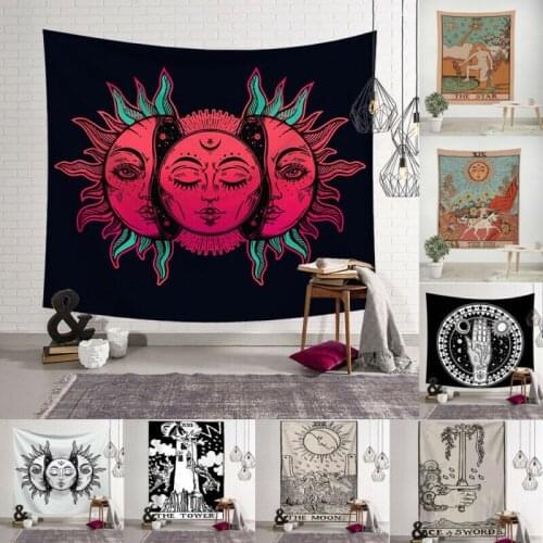 Fashion Tapestry Wall Hanging Polyester Mandala Pattern Blanket Tapestry Bohemian Home Tapestry