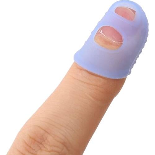 Finger Insulation Silicone Sleeve Case Cover Fingertip Anti-Slip Thermal Protection 3D Printing Pen