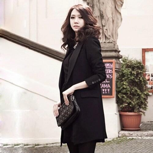 Womens jacket Plus Size 5XL Blazer Women Jacket Coat Fashion Suit Womens Blazer Largo Tops Womens Clothing Coats Overweight