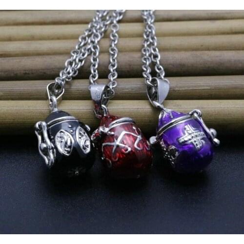 10PCS Brass Water Drop Openable Photo Lockets Phase Box Pendant Necklace Memorial Free Chain