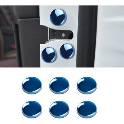 12pcs Metal Alloy Car Door Lock Screw Protector Cover For Nissan Nismo X-trail Qashqai Tiida Teana Juke Accessories Car Styling