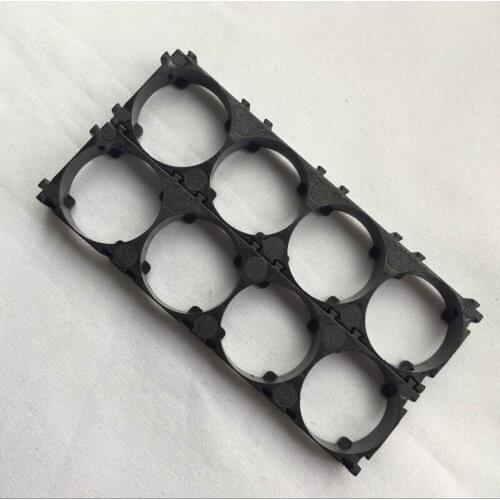 15pcs/lot MasterFire 2*4 21700 Battery Holder Bracket Cell Safety Anti Vibration Plastic Brackets For 21700 Lithium Batteries