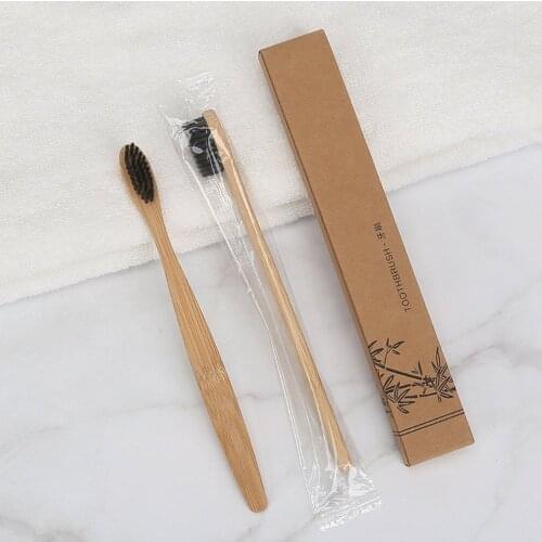 Bamboo Toothbrush Bamboo Toothbrush Bamboo Toothbrush Natural Bamboo Handle Wood Healthy Environmental Friendly Soft Hair