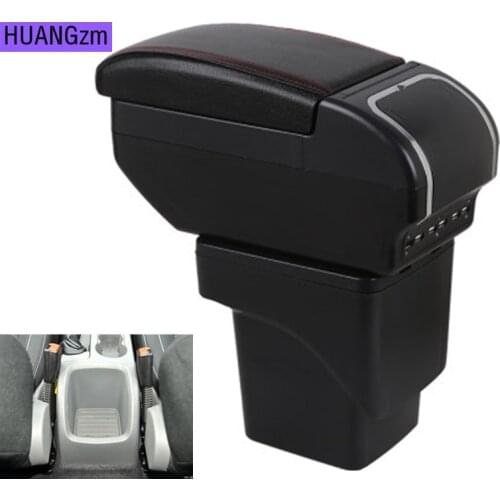 Large Armrest For Ford Focus 2 MK2 2005-2011 Arm Rest Centre Center Console Storage Box Leather Support 2006 2007 2008 2009 2010