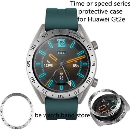 For Huawei Watch GT2e Bezel Ring Smartwatch Sport Metal Protection Dial Stainless Steel Bezel Ring Styling Frame Case Cover