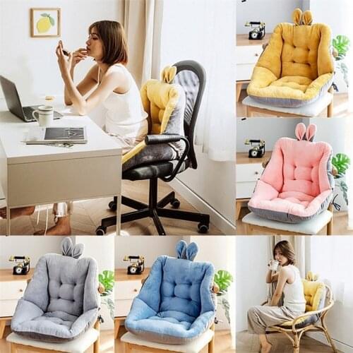 Double-sided Siamese Super Soft Thicken Seat Back Cushion for Adult Student Office Sofa Bay Window Chair Cushions Home Decor