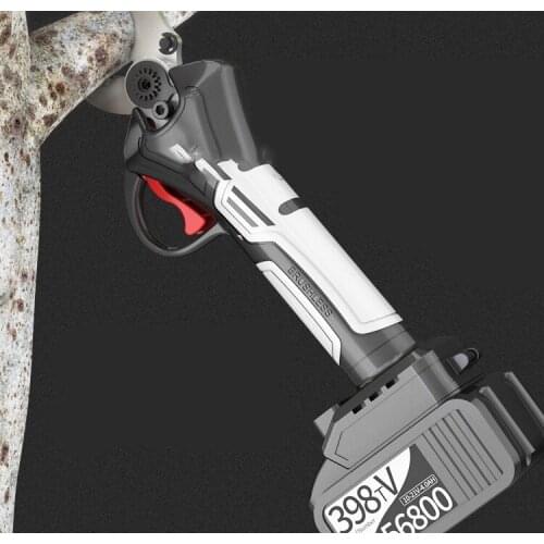 Electric pruning shears, rechargeable lithium battery flower garden pruning tools, thick branches and fruit branch scissors