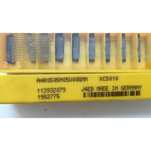 10PCS CARBIDE INSERT A4R0505M05U00GMN KC5010