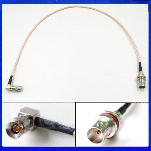 Blackmagic HyperDeck Shuttle HD SDI Cable MIni BNC DIN 1.0/2.3 Right Angle to BNC Female 75ohm RG179 RF Coaxial Cable