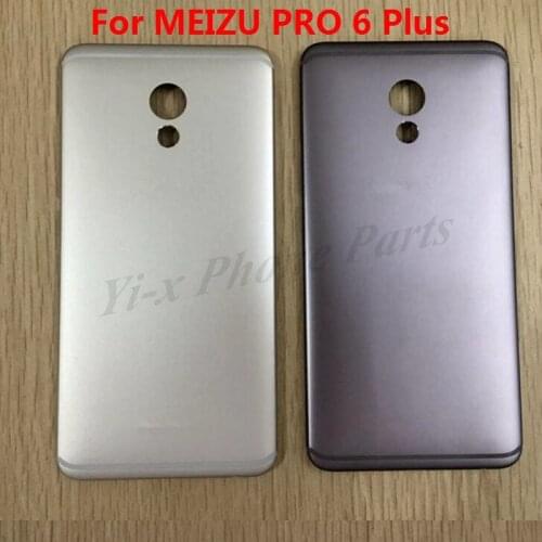 New For Meizu pro6 plus PRO 6 PLUS 5.7" Metal Rear Battery Door Housing Back Cover Mobile Phone Parts