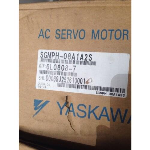 NEW& ORIGINAL AC SERVO MOTOR SGMPH-08A1A2S *100% REAL STOCK,Please contact us for real photo