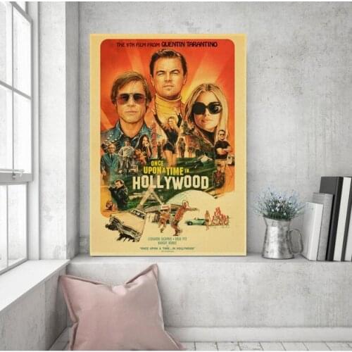Wholesale Quentin Tarantino Movie Kill BIll/Reservoir Dogs/Inglourious Basterds Retro Poster Painting For Home /Kids Room/Bar