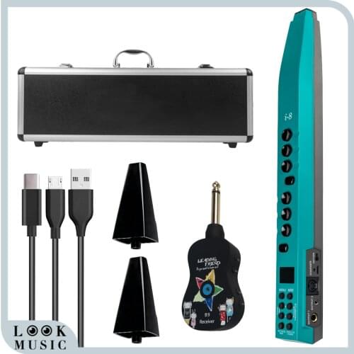 Portable Aerophone Electric Sax Saxophone USB LCD Sax Clarinet Violin Trumpet 83 Sounds Amplifier Jack For Beginner Older SET