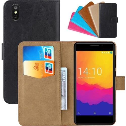 Luxury Wallet Case For Prestigio Muze U3 LTE PU Leather Retro Flip Cover Magnetic Fashion Cases Strap