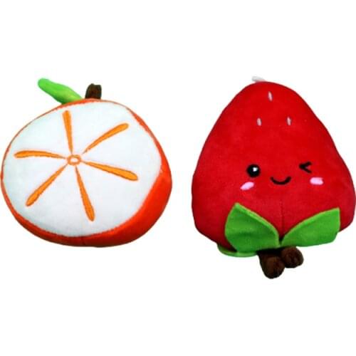 DIY hand tools, needle drop prevention, red strawberry cute orange needle collector, cute cartoon pin plug