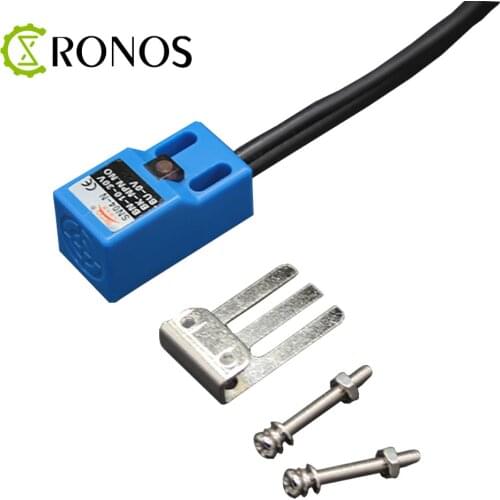 SN04-N SN04-N2 SN04-P SN04-P2 DC NPN PNP NO NC Prism Shape Inductive Proximity Sensor 12 24V Switch Blue