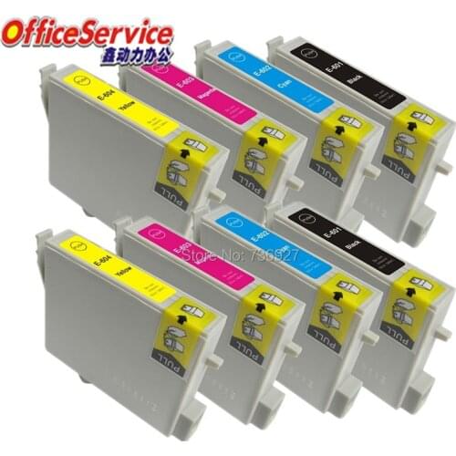 Compatible Ink Cartridge T0601 T0602 T0603 T0604 For Epson Stylus C88/CX3800/CX3810/CX4200/CX4800/CX5800F/CX7800 printer