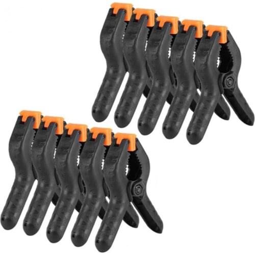 10Pcs Woodworking Clamps Spring Clamp A-Shape Plastic Wood Clips Hardware Woodworking Tools 4 Inch