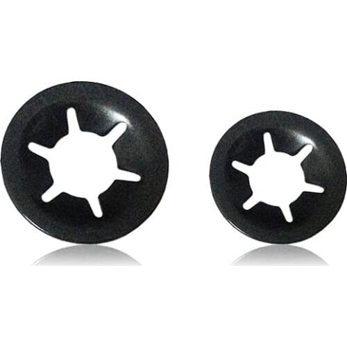 500PCS/LOT M2*6 Internal Tooth Conical Spring Washers Symbol Bearing Clamp Ring Star Washer