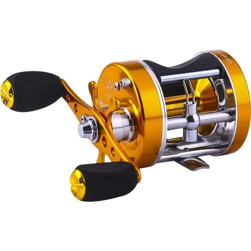 6000s Cast Drum Wheel Ancho Fishing Reel Baitcasting Reel Coil 6+1 Ball Bearing Distant Wheel 7kg Drag Power Carretilha De Pesca