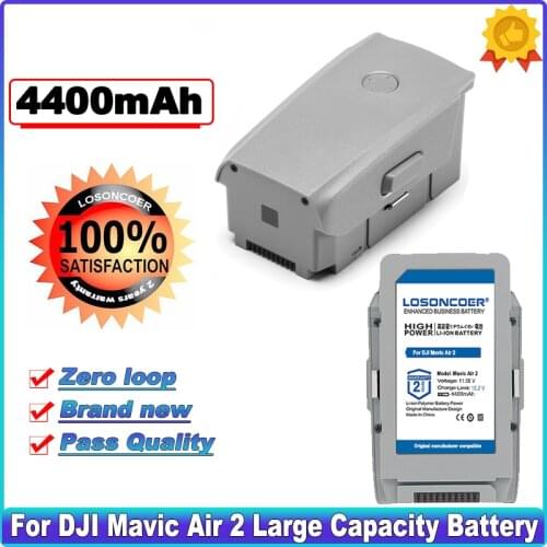 High Capacity Battery For DJI Mavic Air 2 Battery 4400mAh High-energy 34 Minutes Flight Time new Intelligent Flight Battery