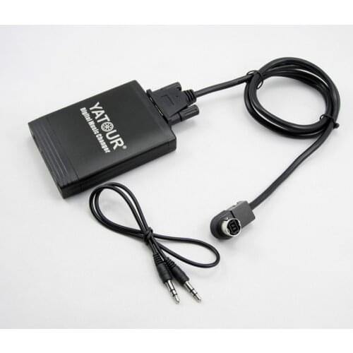 Yatour Car Digital Music Changer USB MP3 AUX adapter for Alpine AI-NET CDA-7863 CDA-7841J TDA-7563E CDA-78XX Car USB MP3 Player