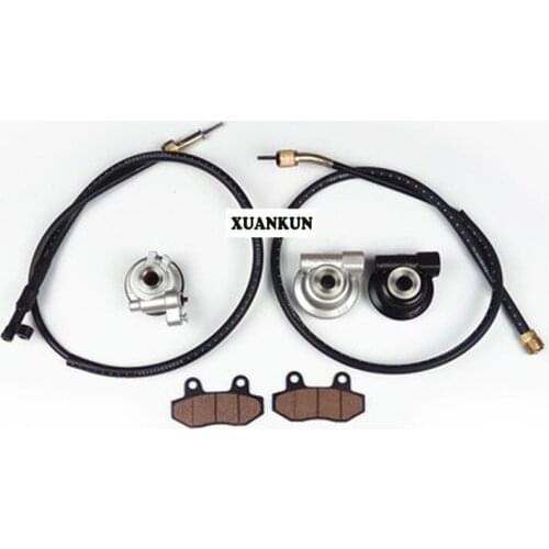 CG125 GN125 GS125 Motorcycle Modified Front Disc Brake Accessories Counting Teeth Mileage Tooth Line Brake Pads