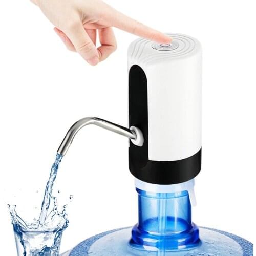 2 Colors Water Bottle Pump Barreled Water Electric Pump Automatic Portable Water Dispenser Drink Dispenser Home Gadgets