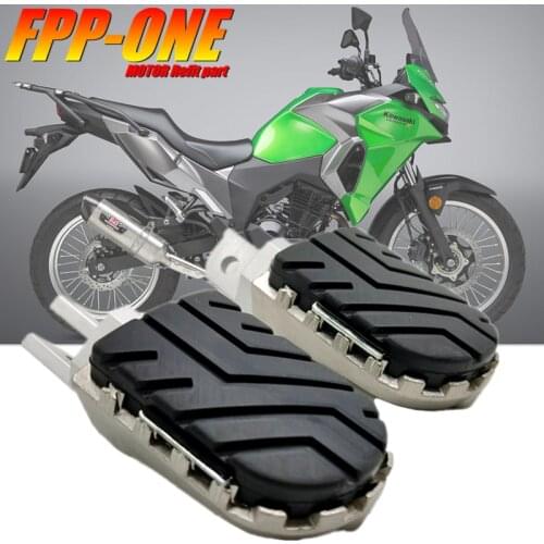 FOR KAWASAKI VERSYS 300 650 1000 X300 Motorcycle Accessories Front Footpegs Foot Rest Peg