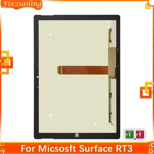 For Microsoft Surface RT3 1645 LCD Display Touch screen Digitizer Panel Assembly 10.8 inch LCD For Microsoft Surface RT3