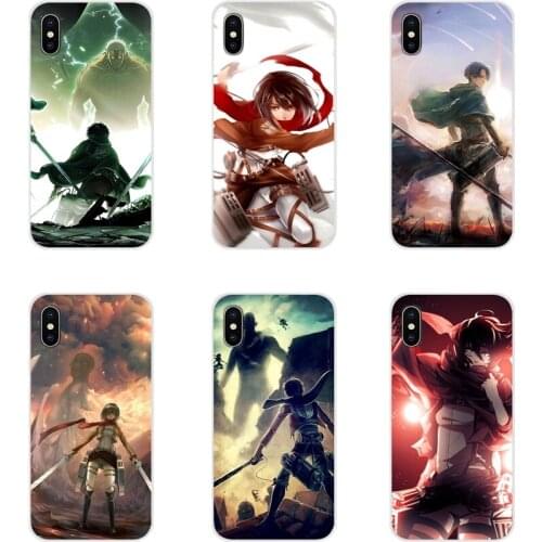 For Samsung Galaxy A3 A5 A7 A9 A8 Star A6 Plus 2018 2015 2016 2017 Accessories Phone Cases Covers Anime Attack On Titan