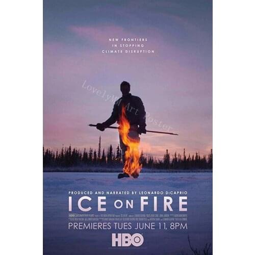 L0219 Ice on Fire Movie Classic Marvellous Silk Fabric Poster Art Decor Indoor Painting Gift