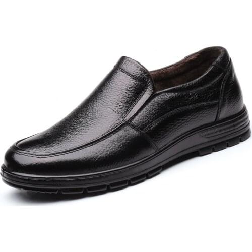 Summer comfortable Slip-On Genuine leather Loafers For Men Shoes Moccasins office Business Dress formal Male shoes rtg5